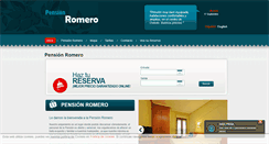 Desktop Screenshot of hostalromero.net